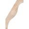 Ekena Millwork 3 1/2"W x 20"D x 32"H Funston Smooth Knee Brace, Douglas Fir BRC04X20X32FST00SDF - alternate 2